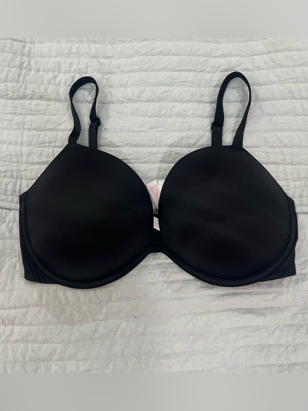 PINK Victoria's Secret Black Smooth Molded Bra